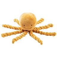 Nattou First Toy for Babies Octopus PIU PIU Lapidou Ochre 0m + - Soft Toy