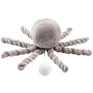 Nattou Erstes Spielzeug für Babys Oktopus PIU PIU Lapidou - grau - 0m+ - Kuscheltier