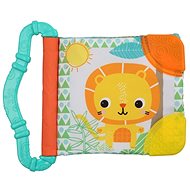 Bright Starts Teether / Book, 3m+ Lion - Baby Teether