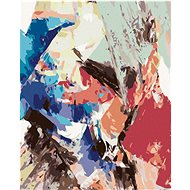 Painting by Numbers - Colour abstraction, 40x50 cm, stretched canvas on frame - Painting by Numbers