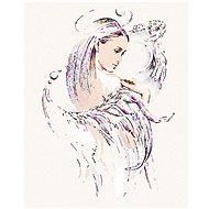 Painting by Numbers - Wings of a Virgin, 40x50 cm, stretched canvas on frame - Painting by Numbers