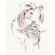 Maľovanie podľa čísel – Krídla panny, 100 × 80 cm, bez rámu a bez napnutia plátna - Maľovanie podľa čísel
