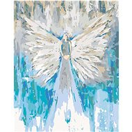 Painting by Numbers - Angels by Lenka - Love angel, 80x100 cm, stretched canvas on frame - Painting by Numbers