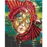 Painting by Numbers - Carnival Mask, 80x100 cm, canvas on frame - Painting by Numbers