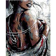 Painting by Numbers - Sensuality, 40x50 cm, stretched canvas on frame - Painting by Numbers