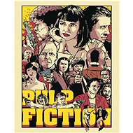 Painting by Numbers - Pulp Fiction, 40x50 cm, stretched canvas on frame - Painting by Numbers