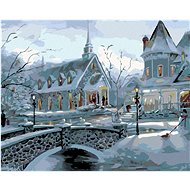 Painting by Numbers - Christmas Comfort, 50x40 cm, stretched canvas on frame - Painting by Numbers