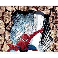 Malen nach Zahlen - Spiderman 3D, 100x80 cm, Leinwand ohne Rahmen - Malen nach Zahlen