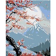 Painting by Numbers - Spring in the Mountains, 40x50 cm, stretched canvas on frame - Painting by Numbers