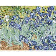 Painting by Numbers - Irises (van Gogh), 50x40cm without Frame and Stretching of the Canvas - Painting by Numbers