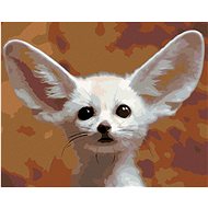 Painting by Numbers - Female Fox, 50x40 cm, stretched canvas on frame - Painting by Numbers