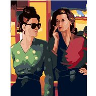 Painting by Numbers - Friends, 40x50 cm, stretched canvas on frame - Painting by Numbers