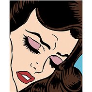 Painting by Numbers - Sad, 40x50 cm, stretched canvas on frame - Painting by Numbers