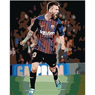 Painting by Numbers - Lionel Messi, 40x50 cm, stretched canvas on frame - Painting by Numbers
