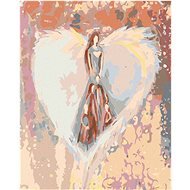 Maľovanie podľa čísel – Anjeli od Lenky – Family angel, 40 × 50 cm, bez rámu a bez napnutia plátna - Maľovanie podľa čísel