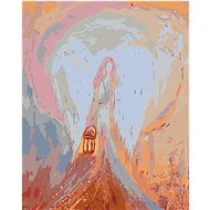 Painting by Numbers - Angels by Lenka - Hope angel, 80x100 cm, stretched canvas on frame - Painting by Numbers