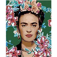 Painting by Numbers - Frida kahlo I., 80x100 cm, without frame and without canvas switching off - Painting by Numbers