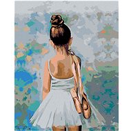 Painting by Numbers - Little Ballerina, 80x100 cm, stretched canvas on frame - Painting by Numbers