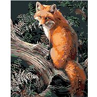 Painting by Numbers - Fox, 80x100 cm, canvas on frame - Painting by Numbers
