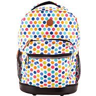 Imaginarium - School Backpack with Wheels Polka Dots - School Backpack