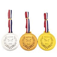 Teddies Medals with Cord 3 pcs - Costume Accessory