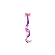 Teddies Unicorn hair clip with rainbow hairpiece - Filing Clip