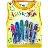 SMT Creatoys Textile Paints Glitter 6 pcs - Fabric Dye