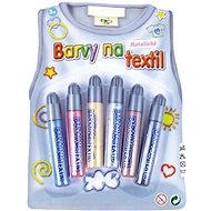 SMT Creatoys Metallic Textile Paints 6 pcs - Fabric Dye