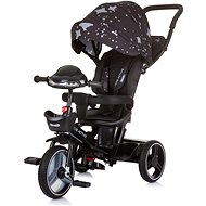 CHIPOLINO Tricycle with canopy Be Active 2in1 Obsidian - Tricycle