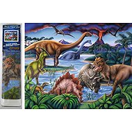 NORIMPEX Dinosaurs 30 × 40 cm - Diamond Painting