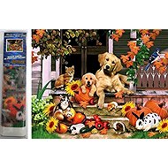 NORIMPEX Autumn fun 30 × 40 cm - Diamond Painting