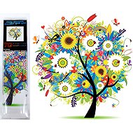 NORIMPEX 7D Flowering tree 30 × 30 cm - Diamond Painting