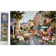 NORIMPEX Flower promenade 30 × 40 cm - Diamond Painting
