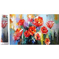 NORIMPEX Poppies 80 × 40 cm - Diamond Painting