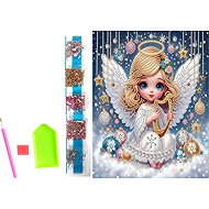NORIMPEX Christmas angel 23 × 30 cm - Diamond Painting