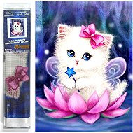 NORIMPEX Cat Fairy 30 × 40 cm - Diamond Painting