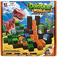 Norimpex Magnetic Construction Set Dinosaur World 100 pcs - Building Set