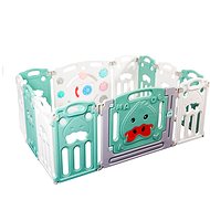AGA4KIDS Playpen 156 × 119 × 64 cm green - Baby Playpen