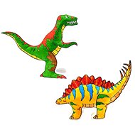 Colorloon Nafukovací omalovánky box Dinosauři sada 2 ks - Colouring Book