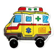 colourloon Inflatable colouring Book Ambulance - Colouring Book