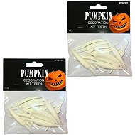 Amscan Halloween pumpkin teeth decoration 24 pcs - Party Accessories