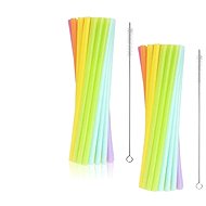 Godan Plastic straws 9 × 240 mm pastel 34 pcs - Straw
