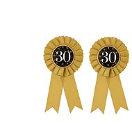 Godan Birthday brooch 30 years 2 pcs - Party Accessories