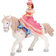 PAPO Princess with a hat on a horse - Figure