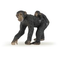 PAPO Chimpanzee female and cub - Figure