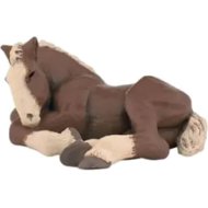 PAPO Brown colt lying down - Figure