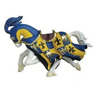 PAPO Horse with stilt, blue - Figure