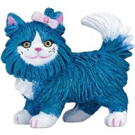 PAPO Blue kitten with bow - Figure