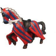 PAPO Tournament horse, black - Figure
