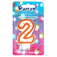 Wiky Party candle number 2 - Candle
